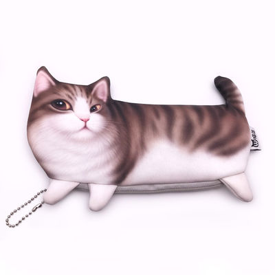 Short Cartoon 3d Cat Wallet 2022 Cute Animal Coin Purse for Children's Needs