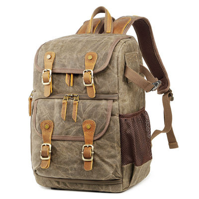 Eco-friendly Customized Logo Camera Bag Backpack for DSLR and Laptop in Customized Color