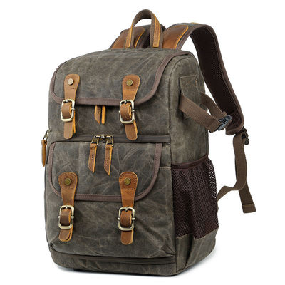 Eco-friendly Customized Logo Camera Bag Backpack for DSLR and Laptop in Customized Color