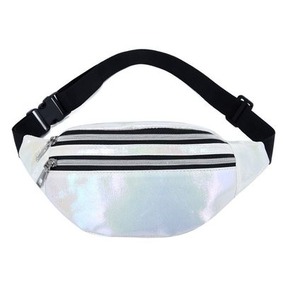 Gender-Neutral Laser PU Waist Bag Waistbags for Women and Girls
