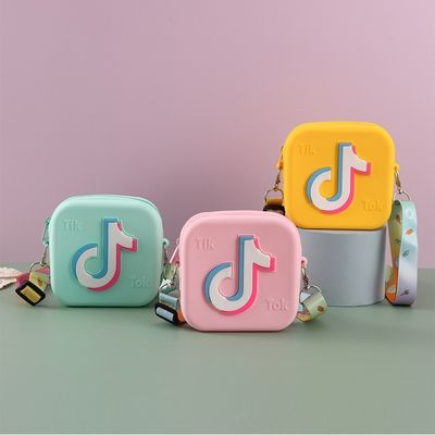 Mini Square Jelly Bags for Little Girls Fashionable and Functional Coin Purse Included