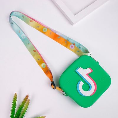 Mini Square Jelly Bags for Little Girls Fashionable and Functional Coin Purse Included