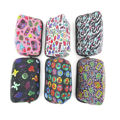 Customized Logo Neoprene Sublimation Cosmetic Pouch Makeup Bags for Ladies Handbags