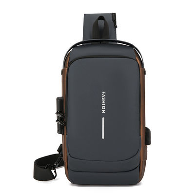 Secure Men's Messenger Bag Waterproof and Anti-theft for Casual Office Outside or Date