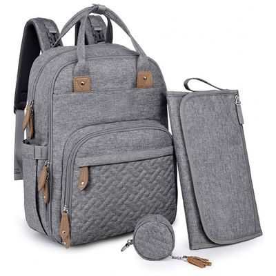 Oxford Newest Fashionable Baby Diaper Backpack Eco Friendly Multifunctional Custom Diaper Bag
