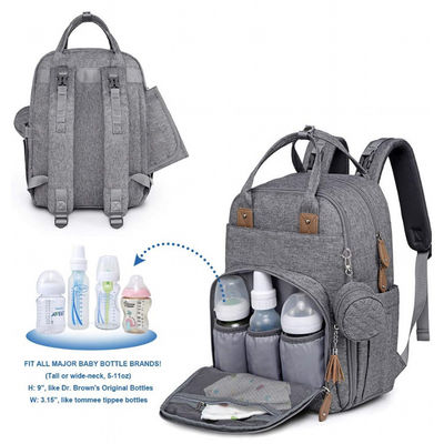 Oxford Newest Fashionable Baby Diaper Backpack Eco Friendly Multifunctional Custom Diaper Bag