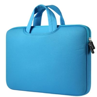 Customized Sky Blue Neoprene Laptop Bags for 12 13 15 inch Good Material from Chinese