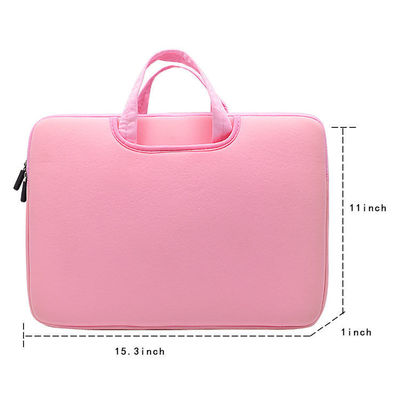 Customized Sky Blue Neoprene Laptop Bags for 12 13 15 inch Good Material from Chinese