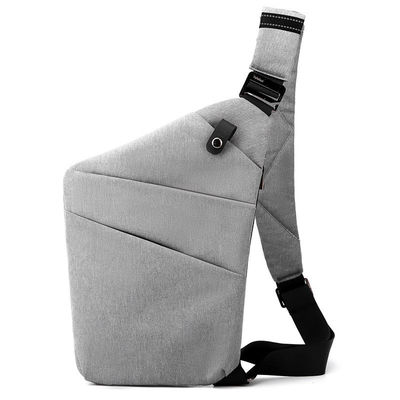 Customized Multi-function Anti-theft Chest Sling Bag Crossbody Messenger Bag for Men
