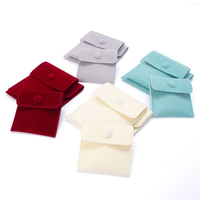 OEM/ODM Acceptable Microfibre Jewelry Pouches Custom Logo Earring Bags for Arrivals