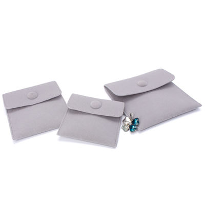 OEM/ODM Acceptable Microfibre Jewelry Pouches Custom Logo Earring Bags for Arrivals