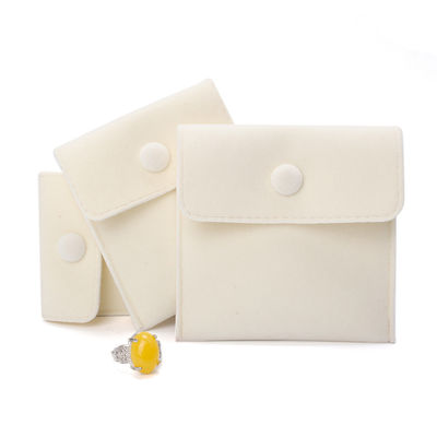 OEM/ODM Acceptable Microfibre Jewelry Pouches Custom Logo Earring Bags for Arrivals
