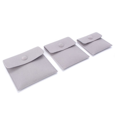OEM/ODM Acceptable Microfibre Jewelry Pouches Custom Logo Earring Bags for Arrivals