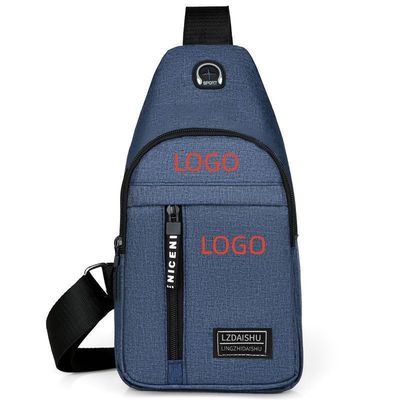 Versatile Custom Logo Messenger Bag Ideal for Men's Casual Office or Date Outings