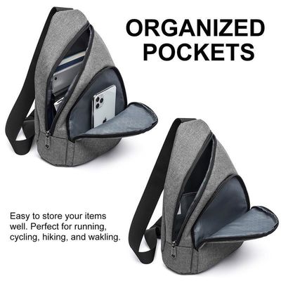 Style Customized Tote Bag Unisex Nylon Sport Bag Waterproof Fanny Pack Messenger Chest Bag