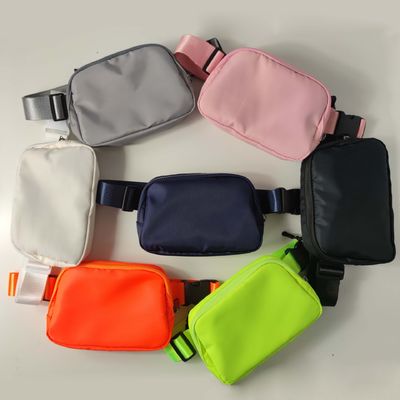 2024 Nylon Women Belt Cross Body Waist Bag for Dog Bum Bag and Sports Workout Running