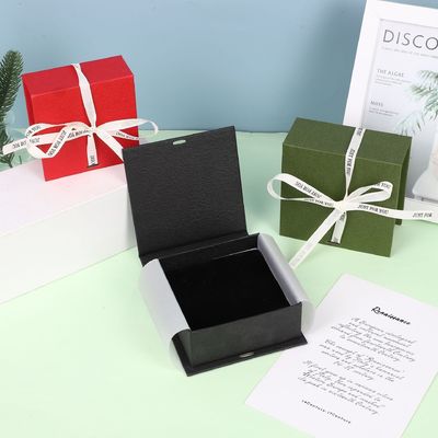 Customized Color Jewelry Packaging Sliding Gift Paper Drawer Box for Makeup Cosmetic