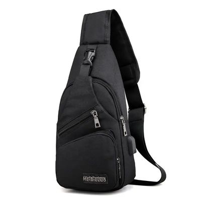 OEM ODM Acceptable Fanshion Running Sport Waist Bag for Men Portable Chest Shoulder Bag