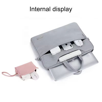 13-16 Inch Laptop Handbag Customized Color Messenger Briefcase for Work and Travel