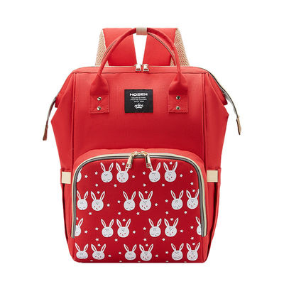 Convenient Backpack Style Backpack Mummy Baby Diaper Bag with Water Resistant Material