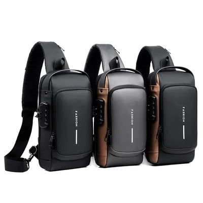 2023 Latest Fashion Men's Crossbody Sling Bag with Water Proof Design and Custom Logo