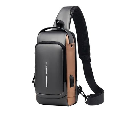 2023 Latest Fashion Men's Crossbody Sling Bag with Water Proof Design and Custom Logo