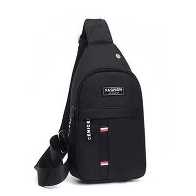 Youth Unisex Waist Bag Small Backpack for Sports Trend Solid Color Single Shoulder Messenger Bag