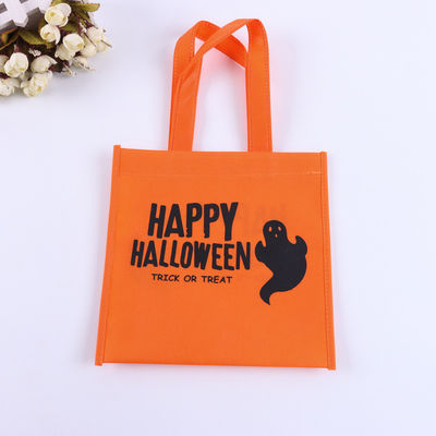 Halloween Decorations Props Child Portable Pumpkin Cloth Candy Bag for Kids Party