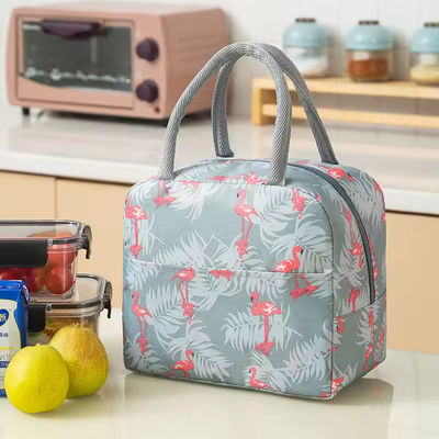 Accepable OEM/ODM Waterproof Aluminum Foil Insulated Cooler Bag for Takeaway Bento Box