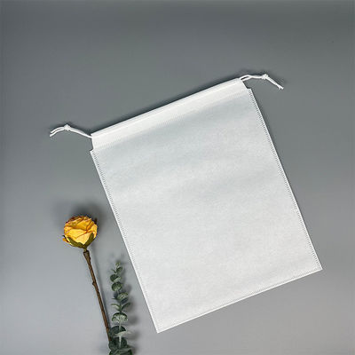 Custom Logo Non Woven Drawstring Bag For Gifts Packing Travel Closure Type zipper