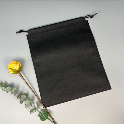 Custom Logo Non Woven Drawstring Bag For Gifts Packing Travel Closure Type zipper