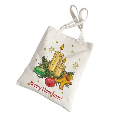 Large Capacity Simple Letter Prints Ladies Canvas Bag for Women Casual Tote Handbags Travel Shopper Bag