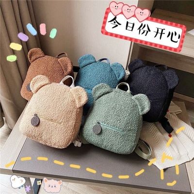 OEM/ODM Acceptable Fashion Bag School Backpack Bags Waterproof Plush Backpack for Kids