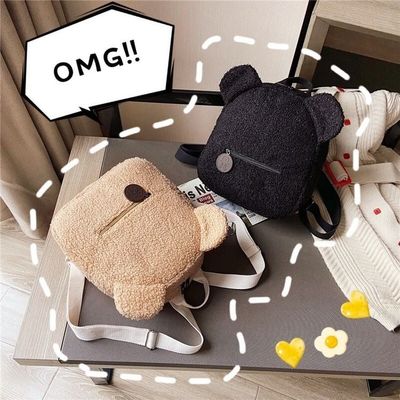 OEM/ODM Acceptable Fashion Bag School Backpack Bags Waterproof Plush Backpack for Kids