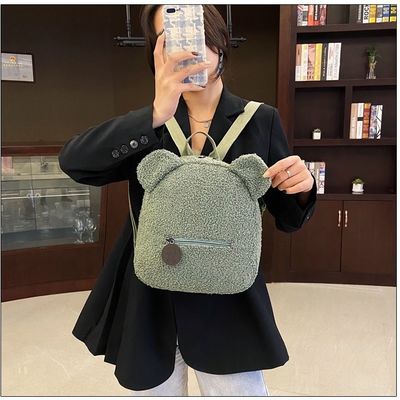 OEM/ODM Acceptable Fashion Bag School Backpack Bags Waterproof Plush Backpack for Kids