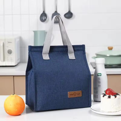 Polyester Shopping Lunch Cooler Bag Thermal Tote for Simple and Fashion Insulation