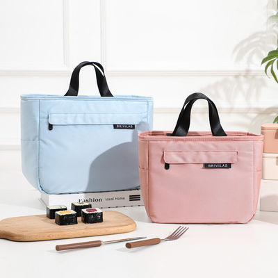 Insulated High Class Custom Nylon Bento Bag with Waterproof Aluminum Film Interior