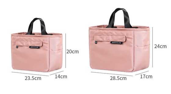 Insulated High Class Custom Nylon Bento Bag with Waterproof Aluminum Film Interior