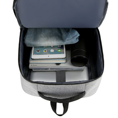 Male Customized Color Laptop Backpack with Anti-theft Design and USB Charging Port