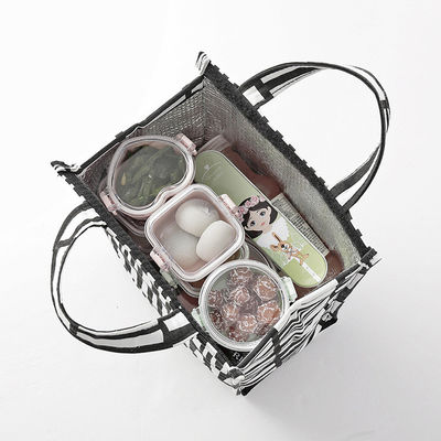 Customized Color Lunch Cooler Bag Portable Insulated Thermal Bag with Cartoon Pattern
