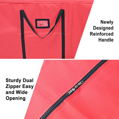 Customized Color Heavy Duty Durable 600d Oxford Dustproof Christmas Tree Storage Bag