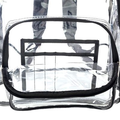 Customized Heavy Duty Transparent PVC School Backpack Bag for Transparent School Bag