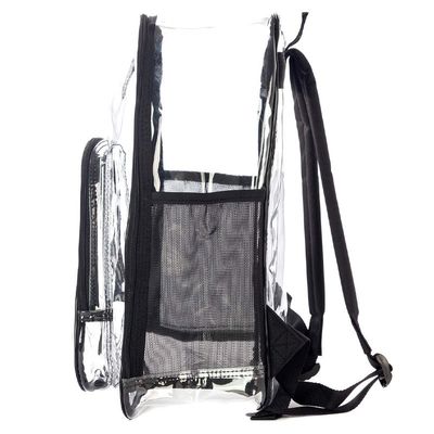 Customized Heavy Duty Transparent PVC School Backpack Bag for Transparent School Bag