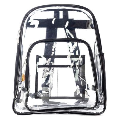 Customized Heavy Duty Transparent PVC School Backpack Bag for Transparent School Bag