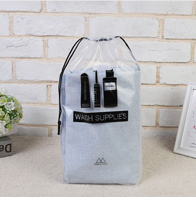 Custom Logo Printed Draw String Bag for Makeup and Gift Packaging Newest Fashinable