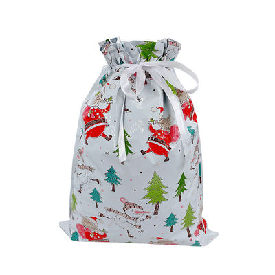 Recycled Materials Custom Digital Printing Foil Plastic Christmas Gift Packaging Bags