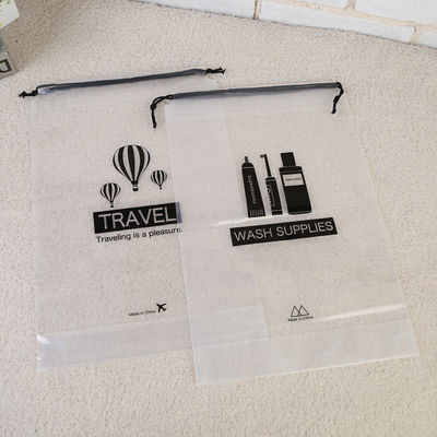 Custom Logo Printed Draw String Bag for Makeup and Gift Packaging Newest Fashinable