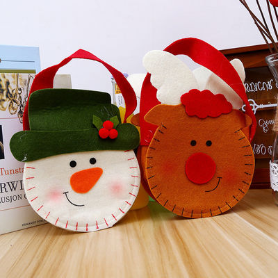 Variety Of Closing Apple Bag Made from Recycled Materials for Children's Small Gift