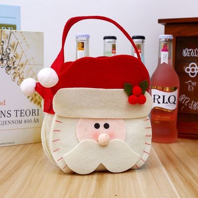 Variety Of Closing Apple Bag Made from Recycled Materials for Children's Small Gift