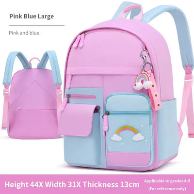 Little Kids School Bag Large Capacity Colorful Pink Custom Logo Backpack for Children